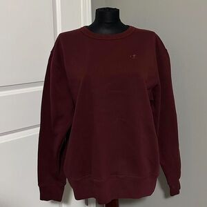Burgundy Champion Crewneck